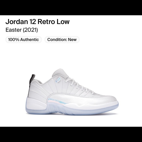 I am selling Jordan 12 retrolows for 210